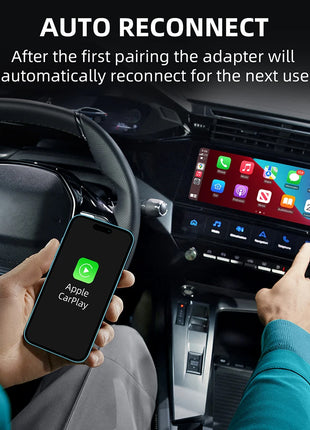 2 in 1 Smart Dongle AI Box Mini Adapter Wired to Wireless