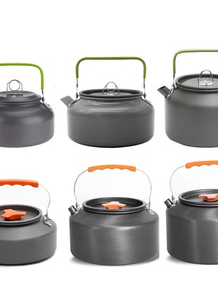 0.8L/1.1L/1.2L/1.6L/2L/2.5L Aluminum alloy Portable Outdoor Camping
