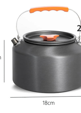 0.8L/1.1L/1.2L/1.6L/2L/2.5L Aluminum alloy Portable Outdoor Camping