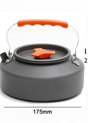 0.8L/1.1L/1.2L/1.6L/2L/2.5L Aluminum alloy Portable Outdoor Camping