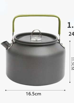 0.8L/1.1L/1.2L/1.6L/2L/2.5L Aluminum alloy Portable Outdoor Camping