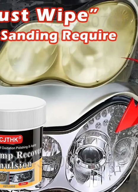 Car Headlight Restoration Polishing Kits Headlamp Scratch Remover