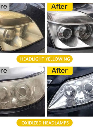 Car Headlight Restoration Polishing Kits Headlamp Scratch Remover