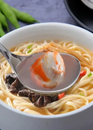 2/1Pcs Stainless Steel Spoon Thicken Long Handle Soup Spoons For Hot