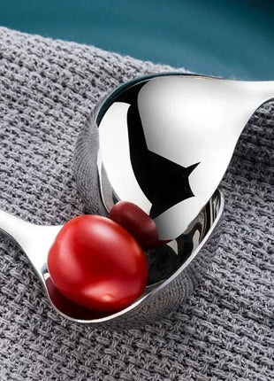 2/1Pcs Stainless Steel Spoon Thicken Long Handle Soup Spoons For Hot