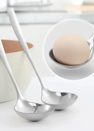 2/1Pcs Stainless Steel Spoon Thicken Long Handle Soup Spoons For Hot