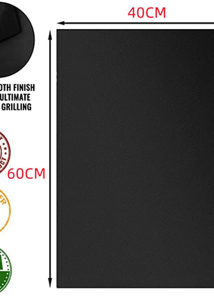 60*40cm Non-stick BBQ Grill Mat  Baking Mat Barbecue Tool Cooking
