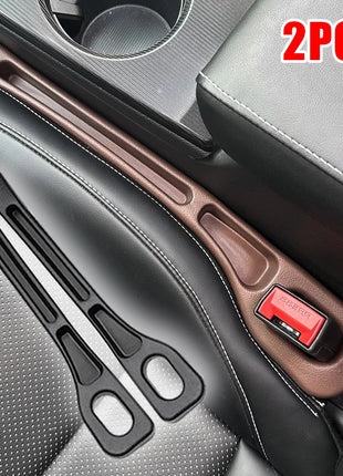 2Pcs Car Seat Gap Filler Seat Crevice Storage Box Bag Between Seats