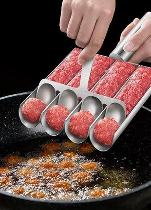 Meatball Maker Set Easy-Release Non-Stick Manual Meatball Spoon for