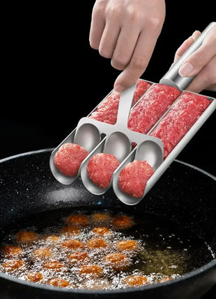 Meatball Maker Set Easy-Release Non-Stick Manual Meatball Spoon for