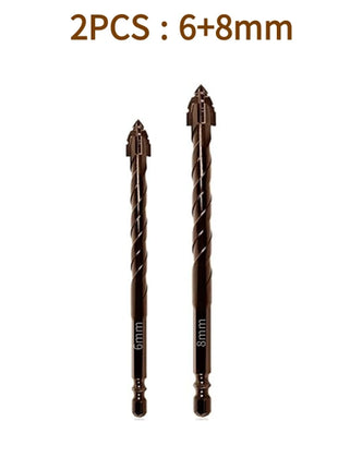 10/7PCS Serrated Drill Bits Set High Strength Special Serrated Twist