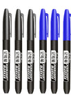 3 Black 3 Blue