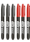 3 Black 3 Red