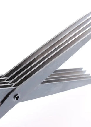 Multi-functional Stainless Steel 3/5 Layer Kitchen Scissors Pepper