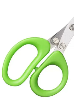 Multi-functional Stainless Steel 3/5 Layer Kitchen Scissors Pepper