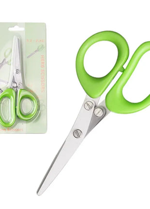 Muti-Layers Kitchen Scissors Stainless Steel Vegetable Cutter Scallion