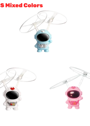 Levitating Luminous Flying Robot Astronaut Toy Aircraft