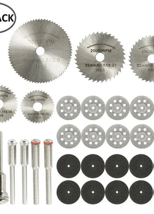 Diamond Cutting Disc HSS Mini Circular Saw Blade Set Sanding Grinding