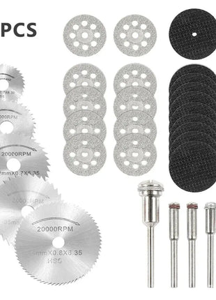 Diamond Cutting Disc HSS Mini Circular Saw Blade Set Sanding Grinding