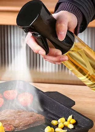 1PC Kitchen Household Oil Spray Bottle Press-type Oil Kettle Oil