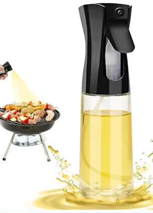 1PC Kitchen Household Oil Spray Bottle Press-type Oil Kettle Oil