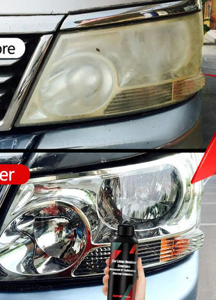 Car Light Restorative Liquid Removing Oxidation Dirt Portable