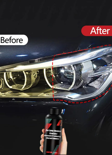 Car Light Restorative Liquid Removing Oxidation Dirt Portable
