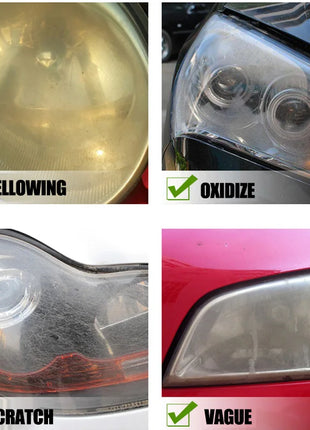 Car Light Restorative Liquid Removing Oxidation Dirt Portable