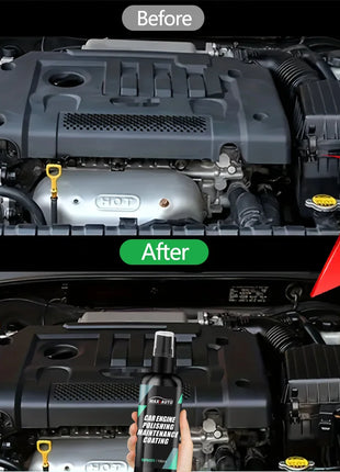 Car Engine Bay Cleaner Restorer Back To Black Gloss Car Products