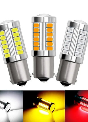2X 1156 1157 P21/5W BAY15D 7440 7443 3157 33SMD Super Bright Brake