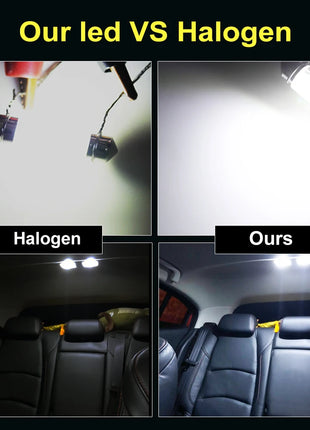 10Pcs C5W C10W LED Bulb Canbus 31mm 36mm 39mm 41mm Festoon Led Car