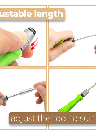 Mini 32-in-1 Precision Screwdriver Set Magnetic Phillips Bits