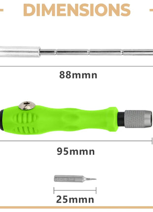 Mini 32-in-1 Precision Screwdriver Set Magnetic Phillips Bits