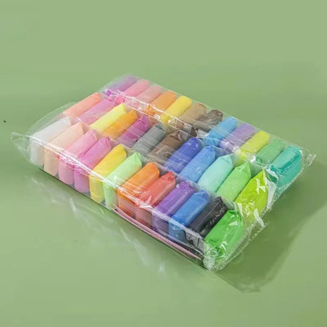 36  Color Clay Air-dried Clay Set, Ultra Light Plastic Clay with