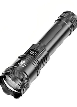 High Power 2000LM LED Flashlight Built-in Battery USB Rechargeable