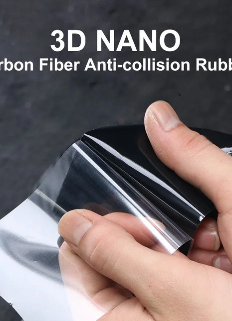 Carbon Fiber Sticker Car Door Sill Protector Film Auto Door Sill Edge