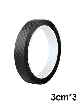 Carbon Fiber Sticker Car Door Sill Protector Film Auto Door Sill Edge