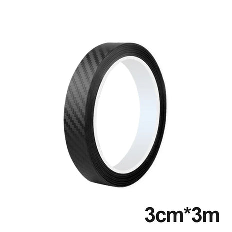 Carbon Fiber Sticker Car Door Sill Protector Film Auto Door Sill Edge