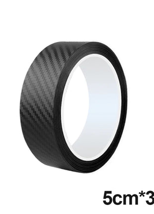 Carbon Fiber Sticker Car Door Sill Protector Film Auto Door Sill Edge