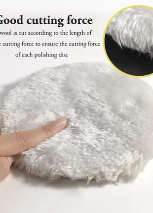 5PCS 3/4/5/inch Polishing Kit Polishing Pad Car Waxing Sponge Disk