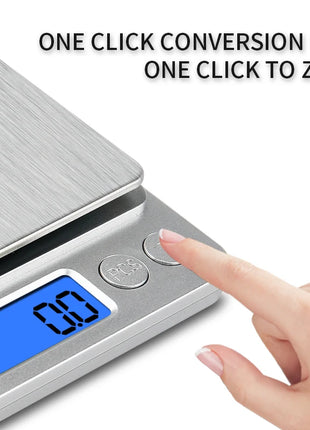 500g/0.01g Jewelry Portable Scale 3kg/0.1g Digital Display Scale
