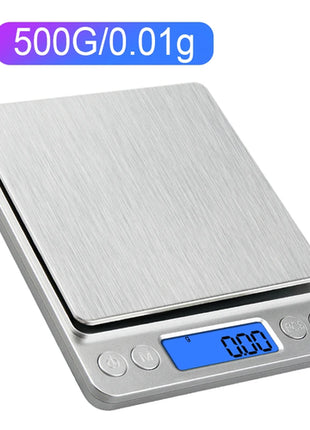 500g/0.01g Jewelry Portable Scale 3kg/0.1g Digital Display Scale