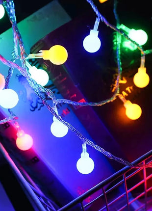 10M USB/Battery Power Ball LED String Lights Garland Lights  Outdoor