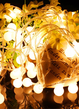 10M USB/Battery Power Ball LED String Lights Garland Lights  Outdoor
