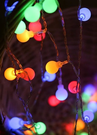 10M USB/Battery Power Ball LED String Lights Garland Lights  Outdoor