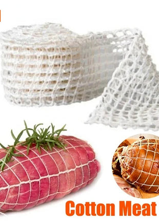 3 Meters Cotton Meat Net Ham Sausage Net Butcher's String Sausage Roll