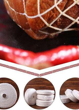 3 Meters Cotton Meat Net Ham Sausage Net Butcher's String Sausage Roll