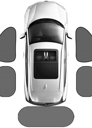 1-5Pcs Universal Car Sunshades Foldable Auto Side Window Rear