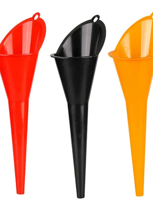 Car Long Stem Funnel Gasoline Oil Fuel Filling Tools Anti-splash