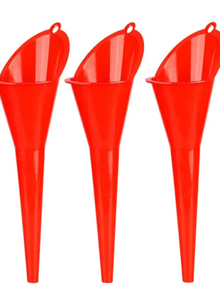 Car Long Stem Funnel Gasoline Oil Fuel Filling Tools Anti-splash